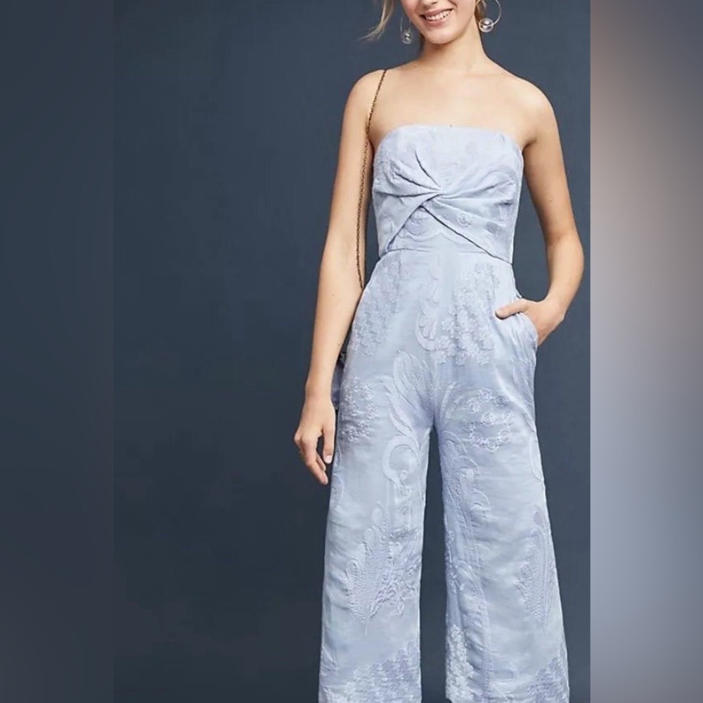 Aijek by Anthropology strapless Jumper